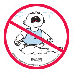 No Crybabies Decal