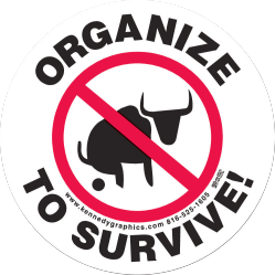 Organize to Survive Decal