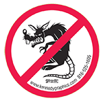 No Rats Decal