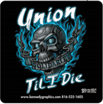 Union Til I Die Decal