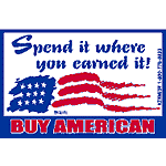 Spend It Where You Earned It Decal